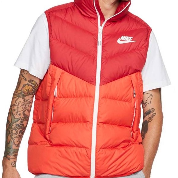 nike men's sportswear windrunner down vest